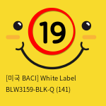 [미국 BACI] White Label BLW3159-BLK-Q (141)