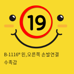 B-1116® 왼,오른쪽 손발연결 수족갑