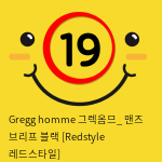 Gregg homme 그렉옴므_ 맨즈 브리프 블랙 [Redstyle 레드스타일]