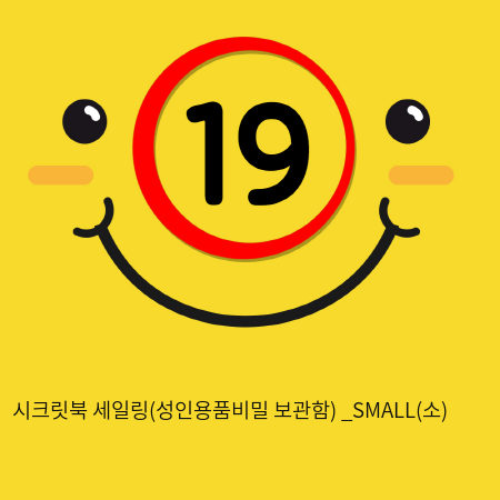 시크릿북 세일링(성인용품비밀 보관함) _SMALL(소)